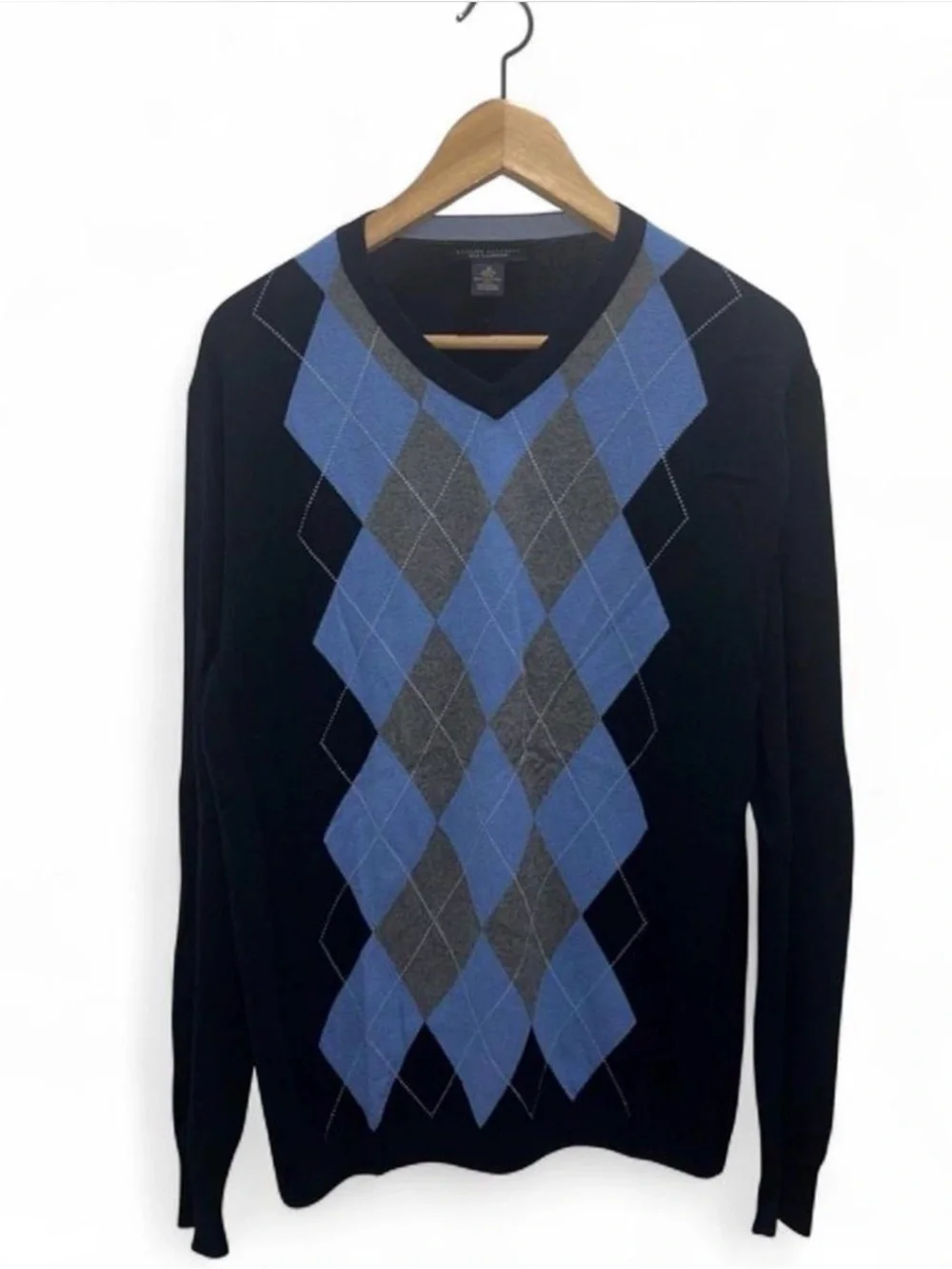 NWOT Banana Republic 100% Cotton V-Neck Sweater Size L